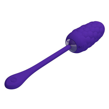 Uovo Vibrante in Silicone Morbido con 12 Vibrazioni Ricaricabile Viola